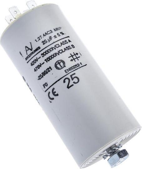 Image du produit Kemet C27 Film Capacitor, ±5 %, 25 uF, Chassis, 25 uF