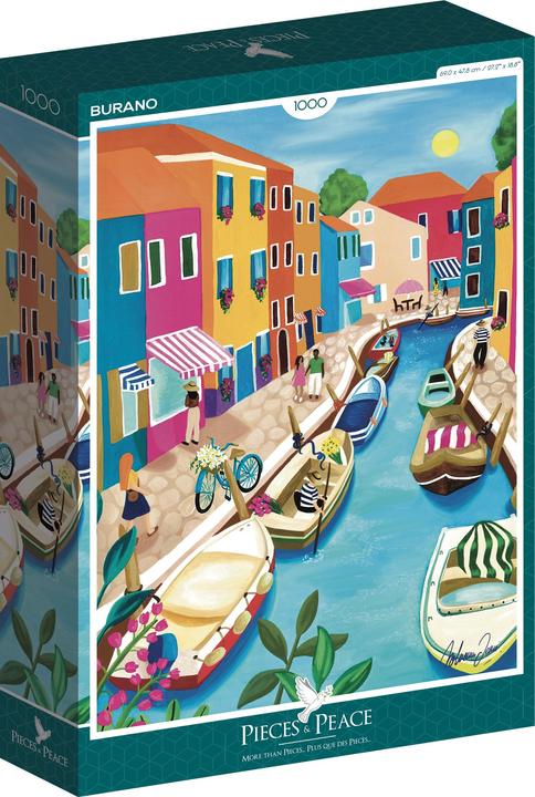 Immagine prodotto Pieces & Peace Puzzle 1000 pezzi Burano (1000 pezzi)