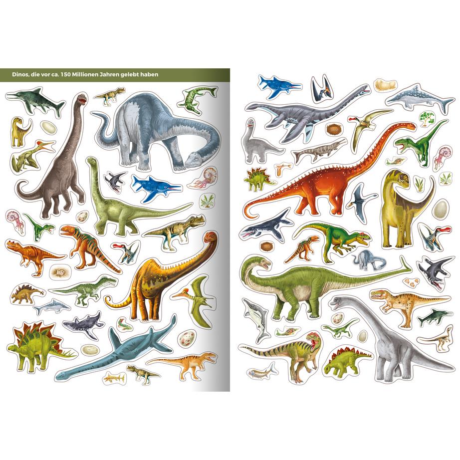 Thumbnail - Friendz Kids, Sticker, Meine Stickerwelt - Dinosaurier