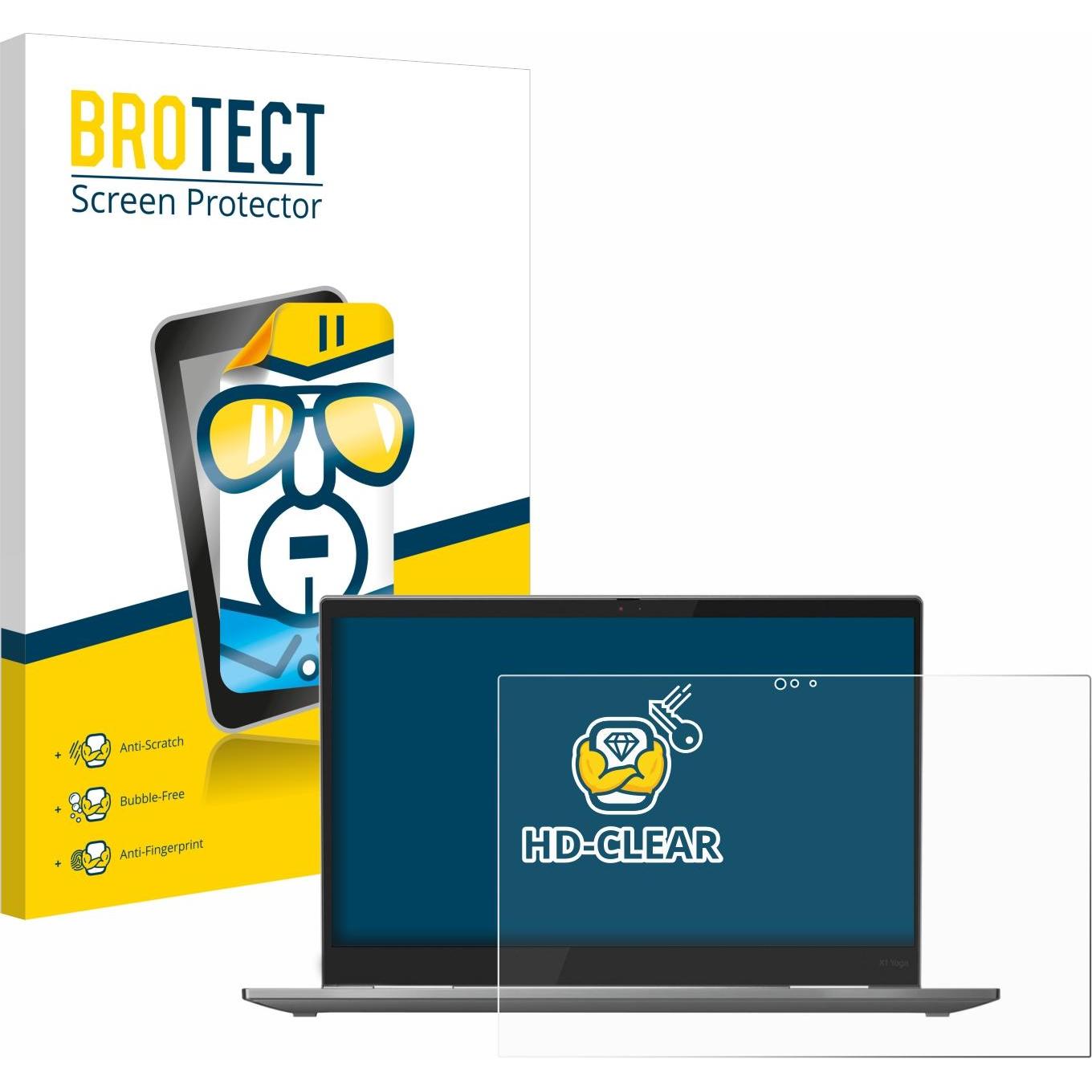 Thumbnail - BROTECT Schutzfolie Displayschutz Klar (4"), Notebook Schutzfolie