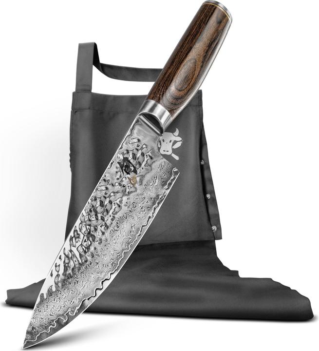 Actual product image Kai Shun Premier TDM1706-W24 chef's knife with apron (20 cm)