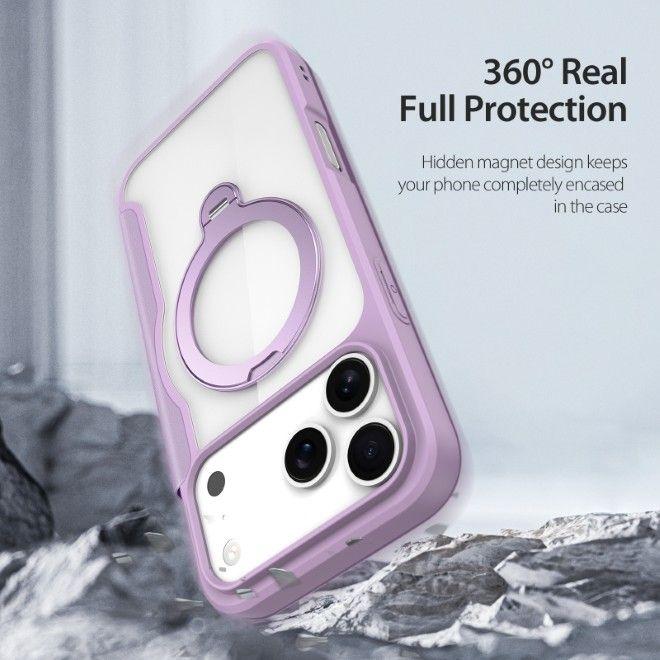 Immagine prodotto Dux Ducis Skin X Pro 360° Ring Stand Series Lederhülle (Apple iPhone 17 Pro Max)