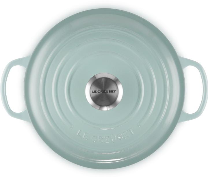 Produktbild Le Creuset Bräter hoch SIGNATURE Sea Salt (24 cm, Bräter + Schmortopf, Gusseisen)