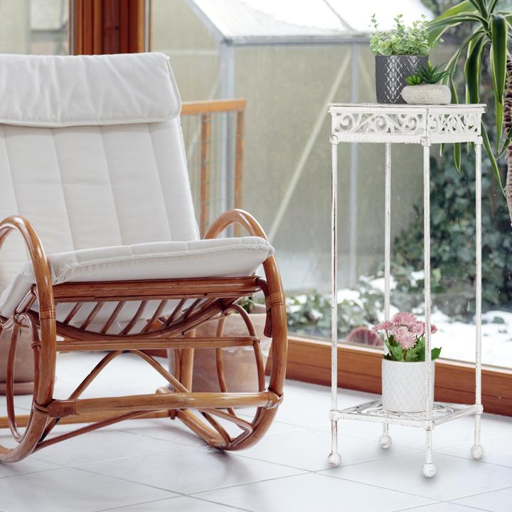 Actual product image Relaxdays Flower stool