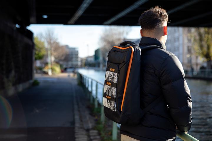 Actual product image Konix Naruto notebook bag (17 inch) backpack (27 l)