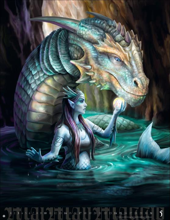 Immagine prodotto Anne Stokes: Mystic World Posterkalender 2026 (34 x 44 cm)