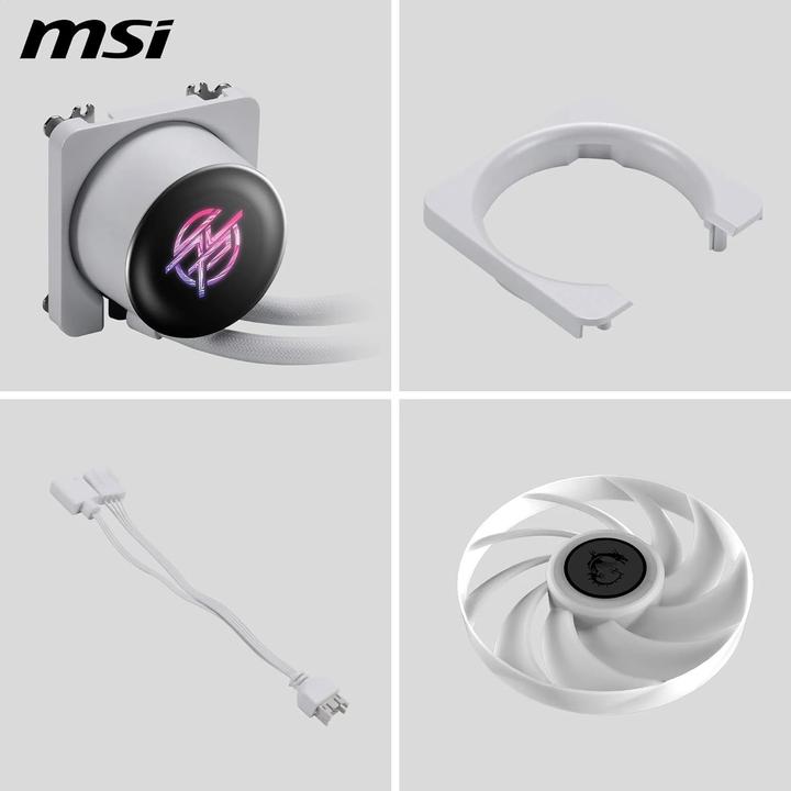 Actual product image MSI MPG CoreLiquid P13 360 White