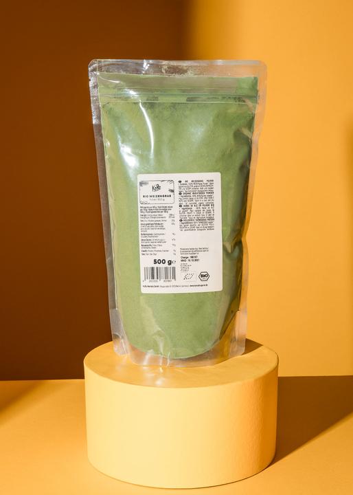 Produktbild KoRo Bio Weizengras Pulver (500g) (1 Stück, Pulver, 500 g)