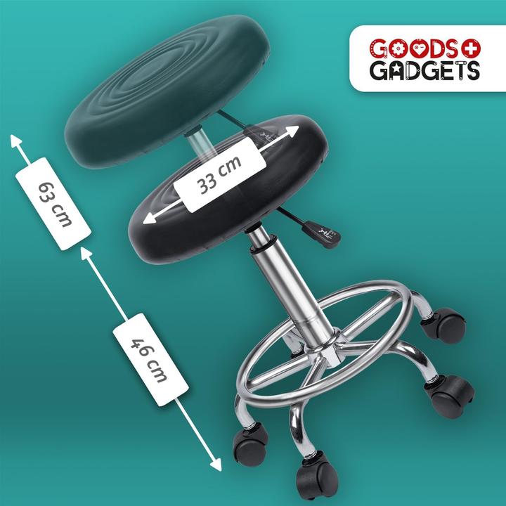Immagine prodotto Goods + Gadgets Ergonomischer Arbeitshocker (46 - 63 cm)
