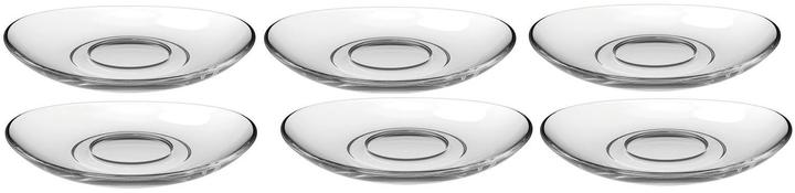 Sous-assiette Napoli Ø 14 cm 6 pièces, Transparent