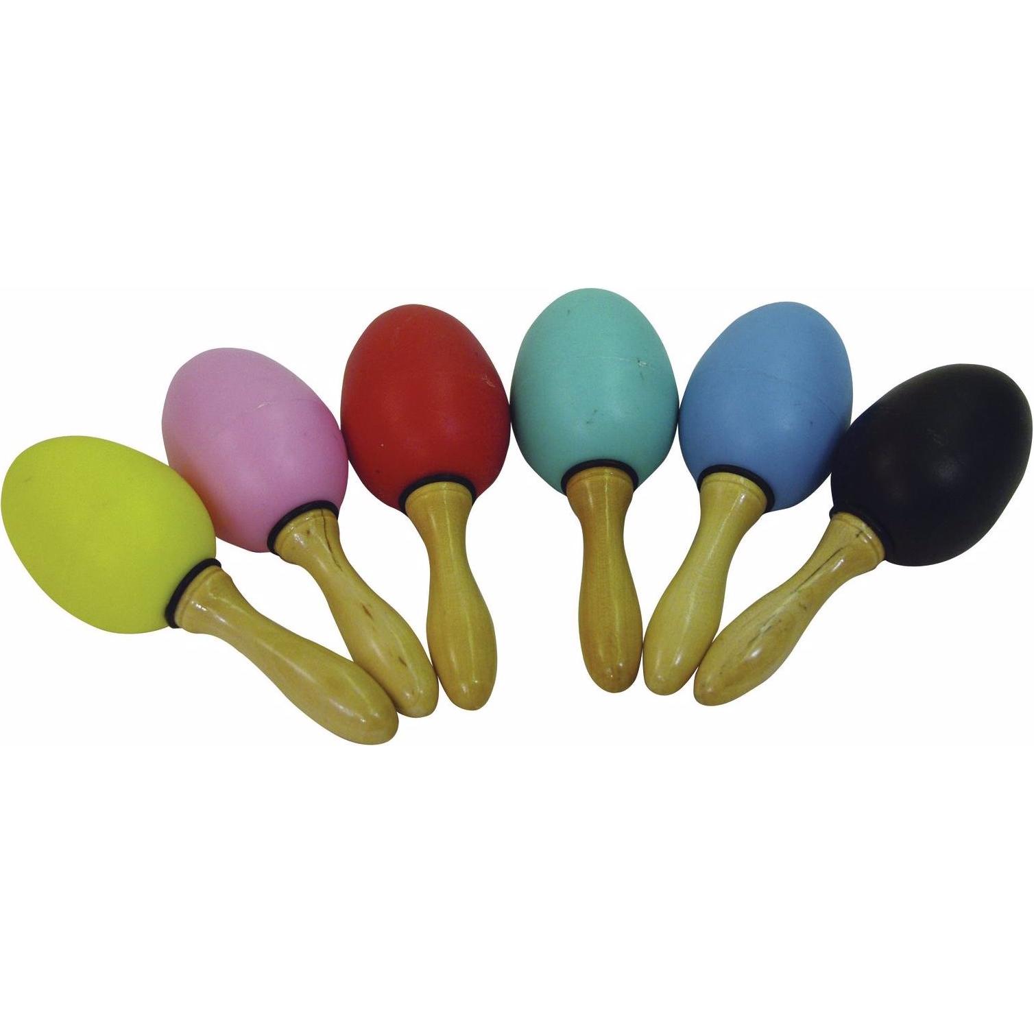 Thumbnail - Dimavery Egg Maracas (Maracas, Rassel), Perkussion, Mehrfarbig