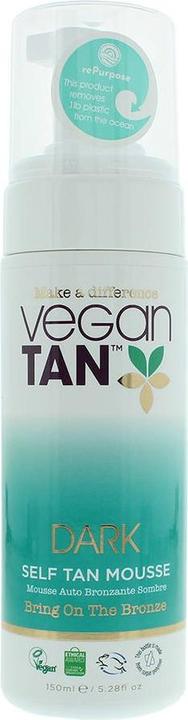Vegan Tan VeganTan Self Tan Mousse Dark (Selbstbräunungsschaum, 150 ml)
