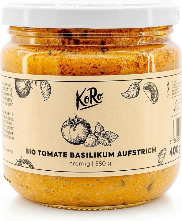 KoRo Organic spread with tomato and basil (380 g)