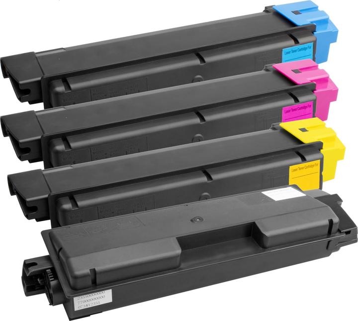 Immagine prodotto Plutoos Toner Kyocera TK-550 compatibile XXL, set di 4 colori