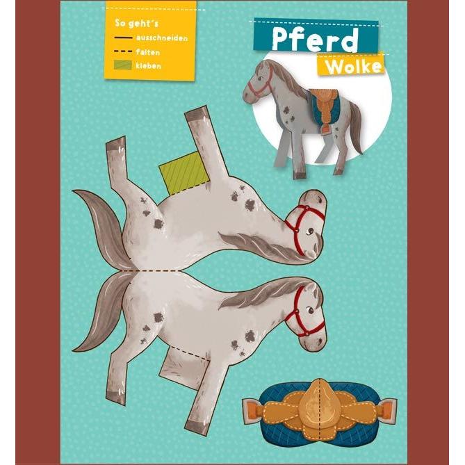 Thumbnail - Meine Ausschneide-Bastelwelt Pferde, Kinderbücher von Susanne Koch