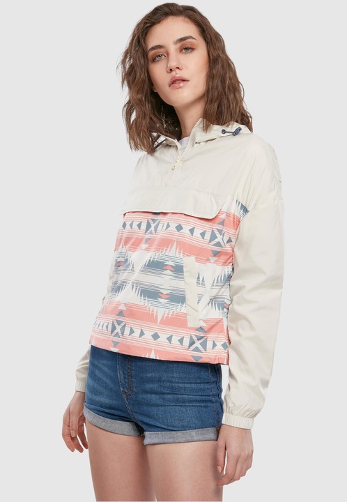 Produktbild Urban Classics Ladies Extended Shoulder Pull Over Jacket (XS)