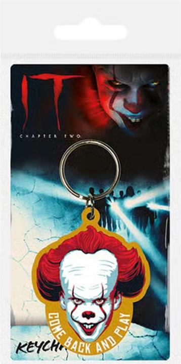Actual product image It Chapter 2 Come Back And Play Rubber Keyring