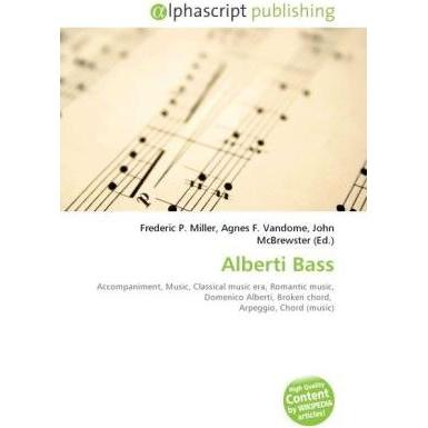 Alberti Bass, Fachbücher von Agnes F. Vandome, Frederic P. Miller, John McBrewster