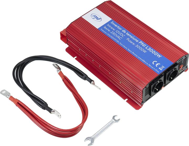 Actual product image PNI Voltage inverter L3000W Supply 12V Output 230V