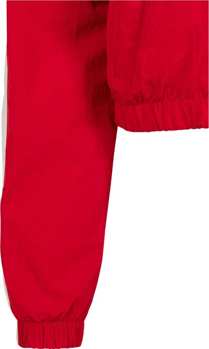 Actual product image Urban Classics Ladies Short Striped Crinkle Track Jacket (XS)