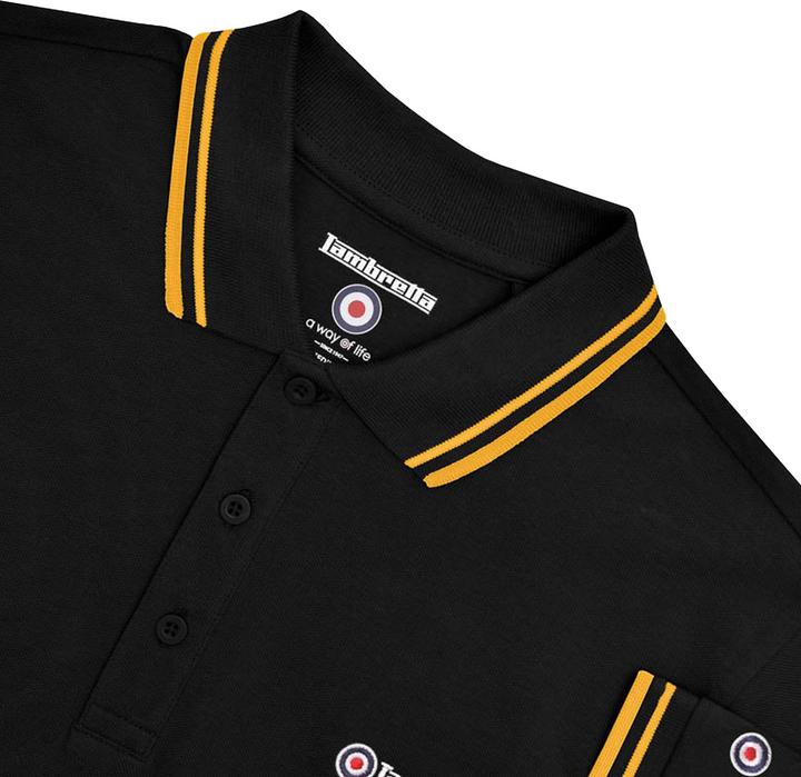 Produktbild Lambretta Poloshirt Gross und Hoch (XXL)