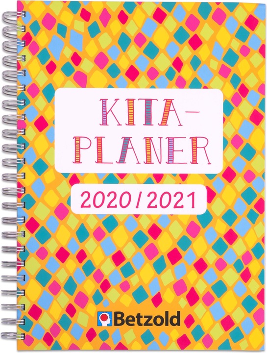 Produktbild Betzold Design-Kita-Planer 2020/2021, Ringbuch, DIN A4 plus (A4, Deutsch)