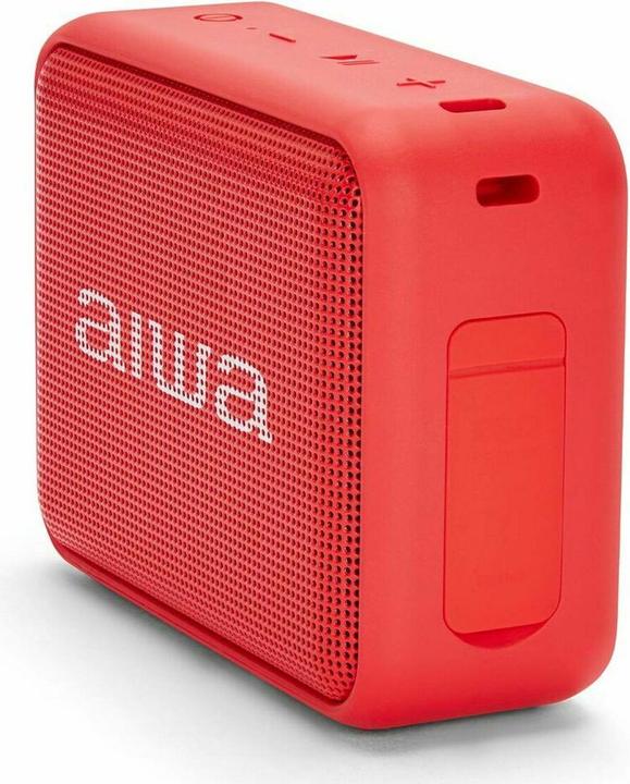 Produktbild Aiwa BS-200RD Tragbarer Lautsprecher Tragbarer Mono-Lautsprecher Rot 6 W (12 h)