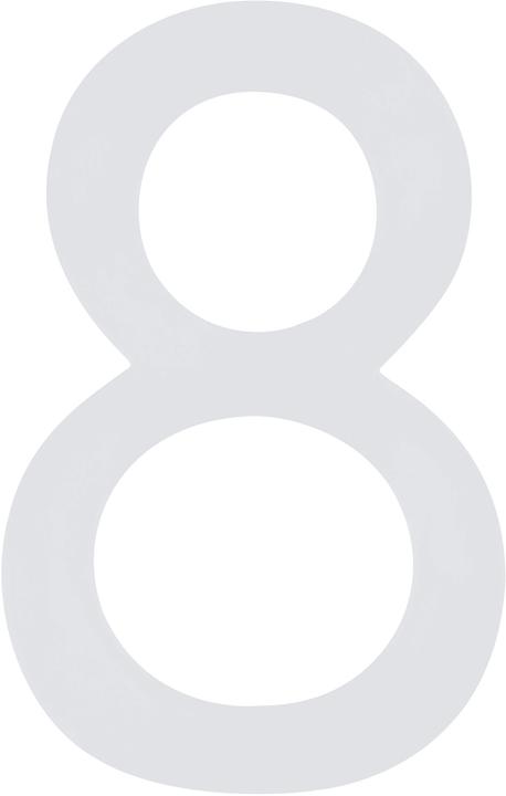 Actual product image Alpertec House number noctilucent 8