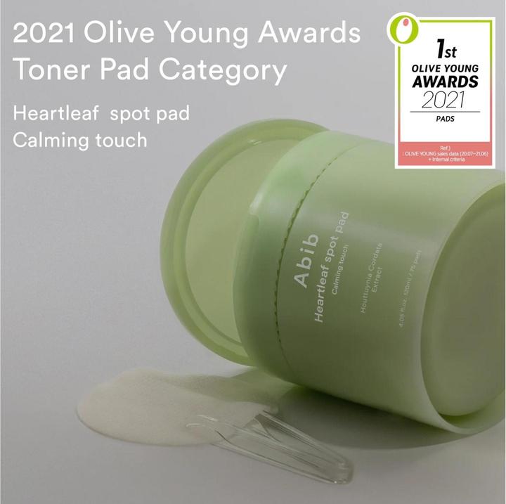 Produktbild Abib Heartleaf Spot Pad Calming Touch (150 ml)