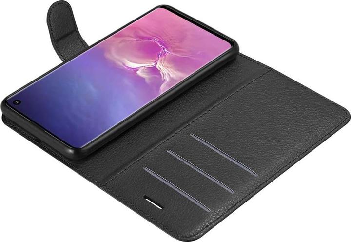 Actual product image Cadorabo Book with stand function cover (Samsung Galaxy S10)