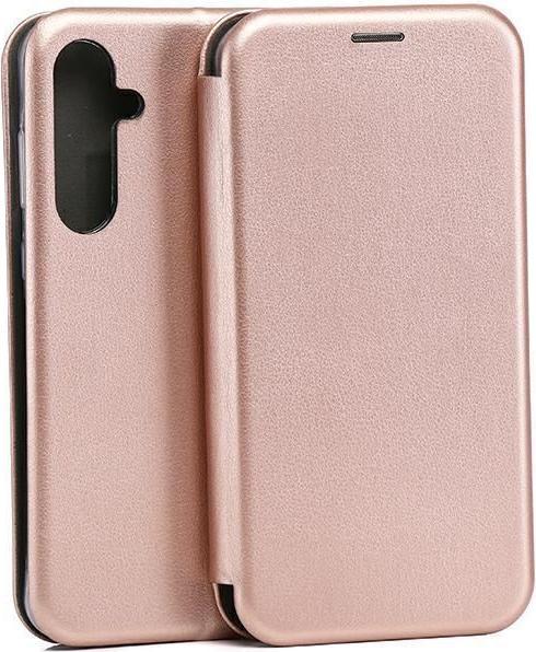 Produktbild Beline Etui Book Magnetic Samsung A35 A356 różowo-złoty/rose gold (Samsung Galaxy A35)