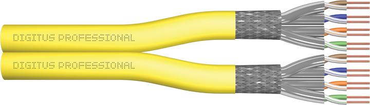 Produktbild Digitus Cat.7A S/FTP, Verlegekabel, 500 m, duplex, Dca (SFTP, CAT7a, 500 m)