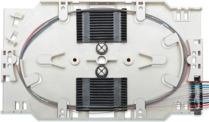 Produktbild Digitus Spleisskassette mit 12 Pigtails, vormontiert, LC, OM4