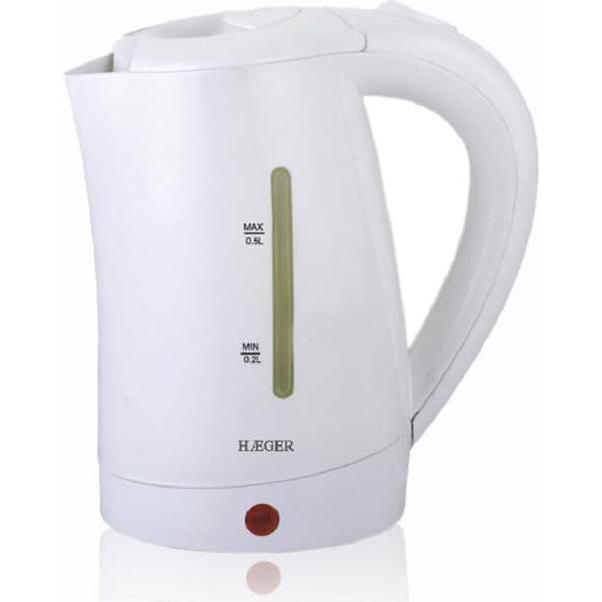 Haeger EK-10W.015A, Wasserkocher, Weiss