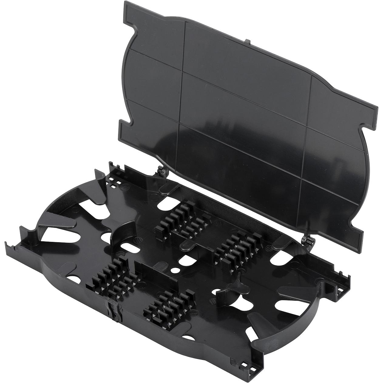 Thumbnail - Digitus Glasfaser Spleisskassette für 36 Spleisse, Server Zubehör, Schwarz