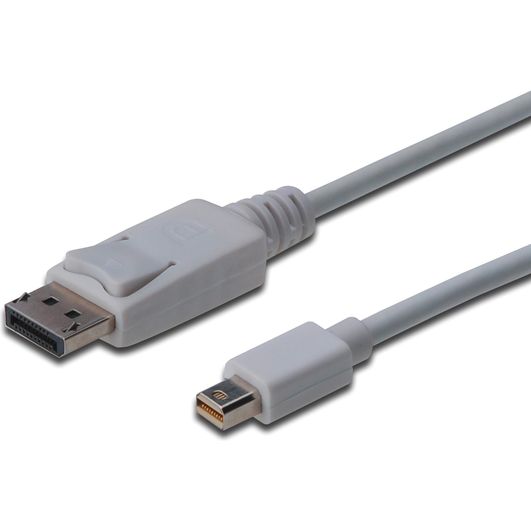 Digitus Mini DisplayPort — DisplayPort (3 m, DisplayPort), Video Kabel