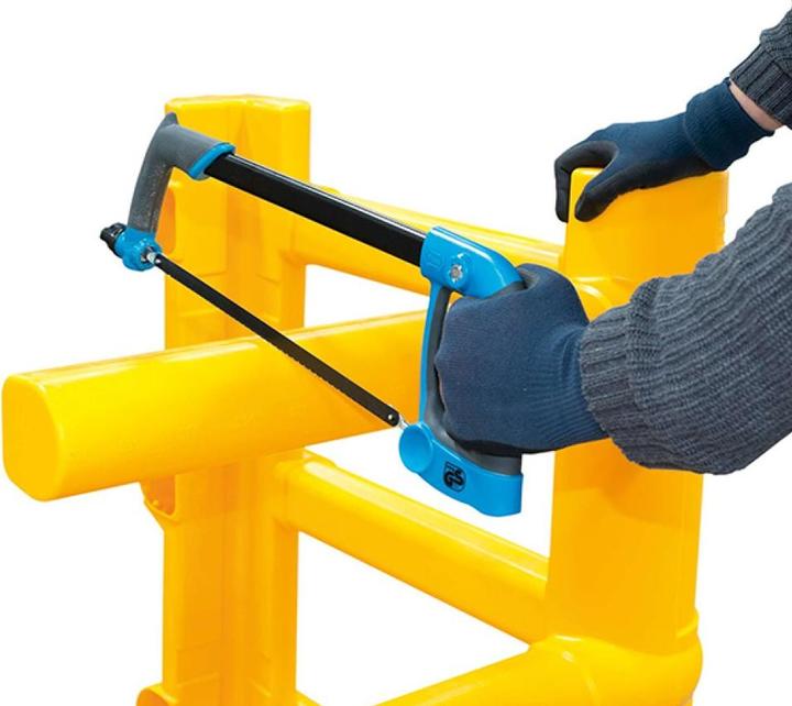 Actual product image Moravia Column protector plastic ECO, yellow, for protecting rectangular columns