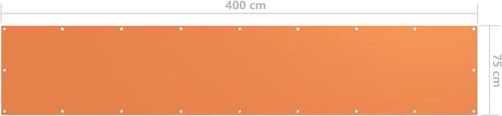 Produktbild vidaXL Sichtschutz Balkon (75 cm)