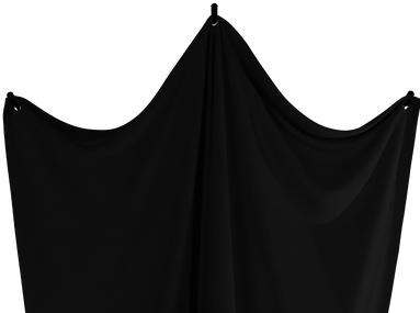Produktbild Rollei X-Drop Hintergrund 3,0m Black (300 cm)