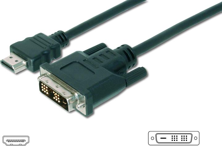 Produktbild Digitus HDMI (Typ A) — DVI (5 m)