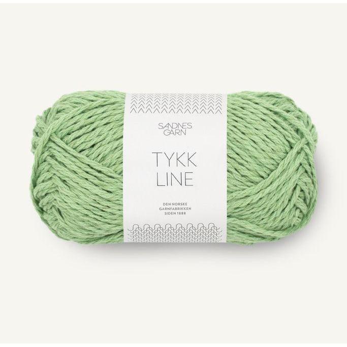 Sandnes Garn col. 8733 spring green ca. 60 m 50 g, Garn + Wolle, Grün