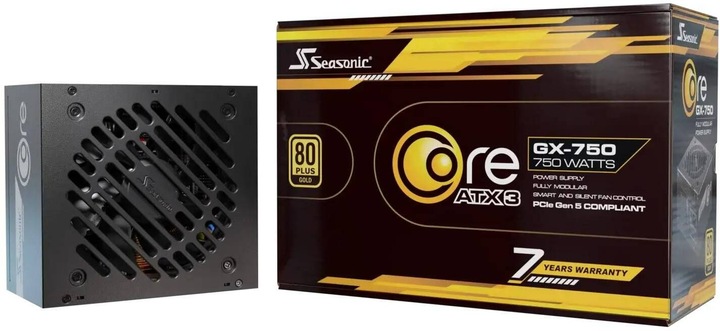 Image du produit Seasonic Core GX-650-V2 650W ATX3.1 noir (650 W)