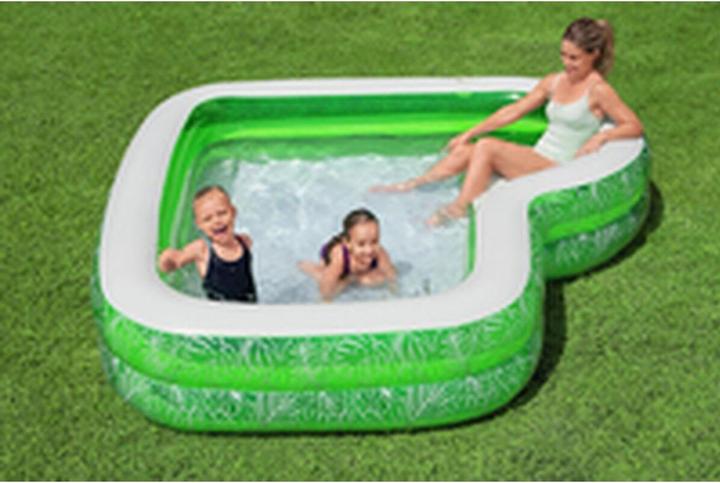 Actual product image Bestway Rectangular Pool Tropical Paradise