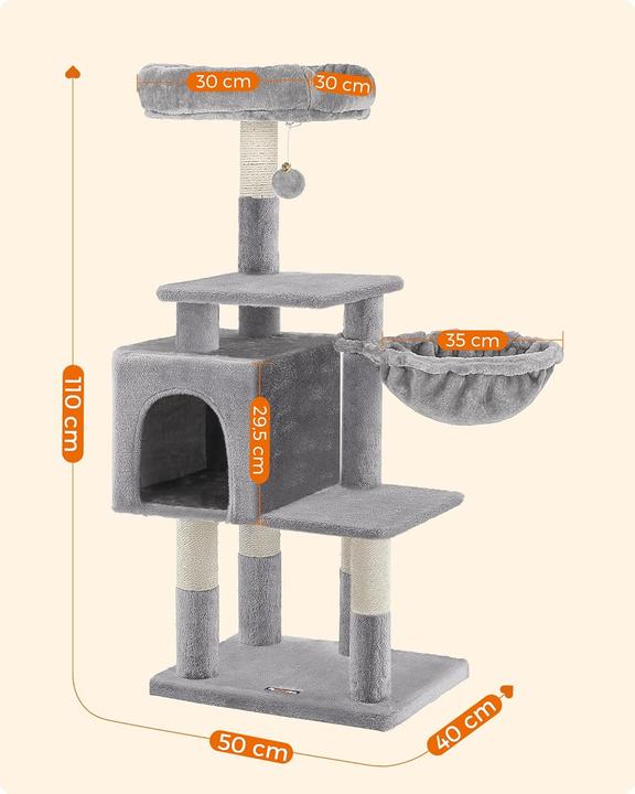 Image du produit Feandrea Tingo (110 cm, Gris)