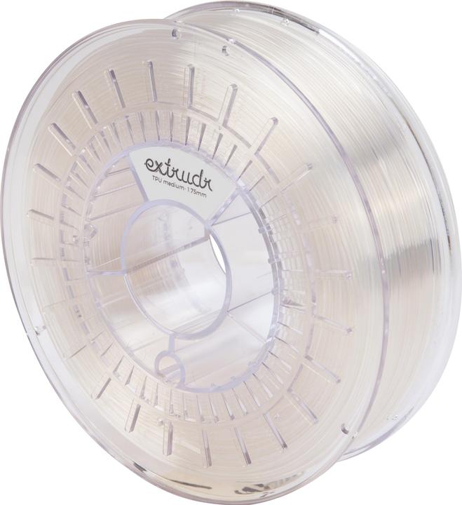 Immagine prodotto Extrudr Flex Medium trasparente 1,75 mm 750 g (TPU, 1.75 mm, 750 g, Trasparente)