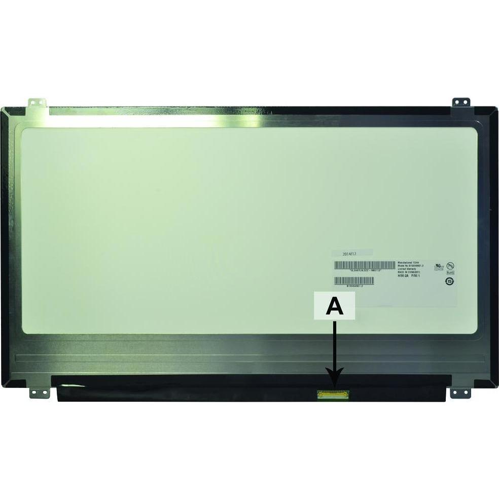 2-Power 15.6 1920X1080 Full HD LED Matte w/IPS, Notebook Ersatzteile, Grün, Schwarz