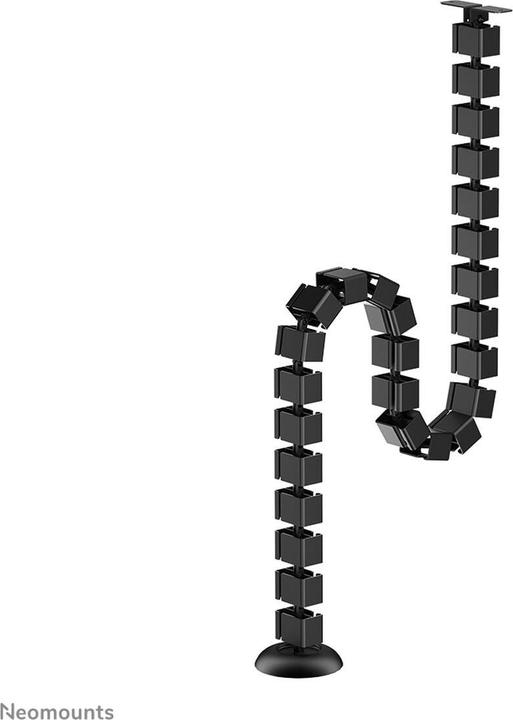 Produktbild Neomounts Kabelkanal flexibel schwarz/Schraubbefestigung (Kabelkanal, 130 cm)