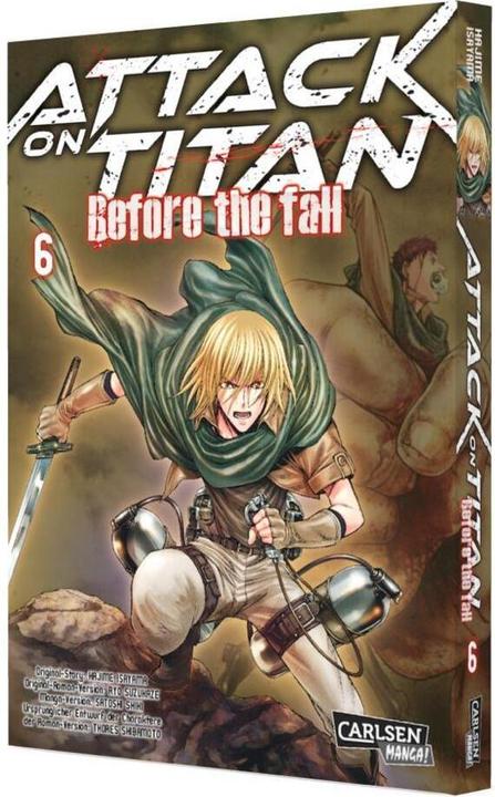 Produktbild Attack on Titan - Before the Fall, Band 6 (Deutsch, Hajime Isayama, 2016)