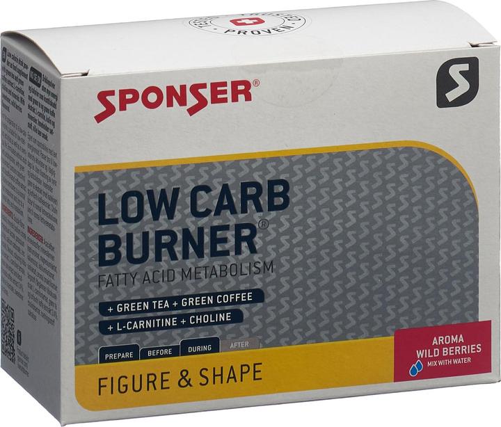 Actual product image Sponser Low carb burner (Wild berry, 1 pcs., 120 g)