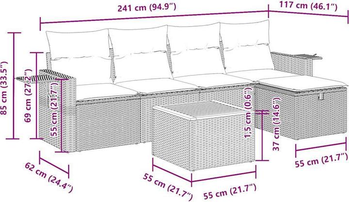 Produktbild vidaXL Valentino